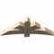 Ekena Millwork Davenport Rough Sawn Timber Gable Bracket, Douglas Fir, 60"W x 22"H x 6"D x 6"F, 9/12 Pitch GBW060X22X0606DAV00RDF - alternate 2